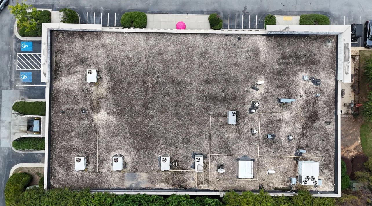 Storm Damage Restoration - Before