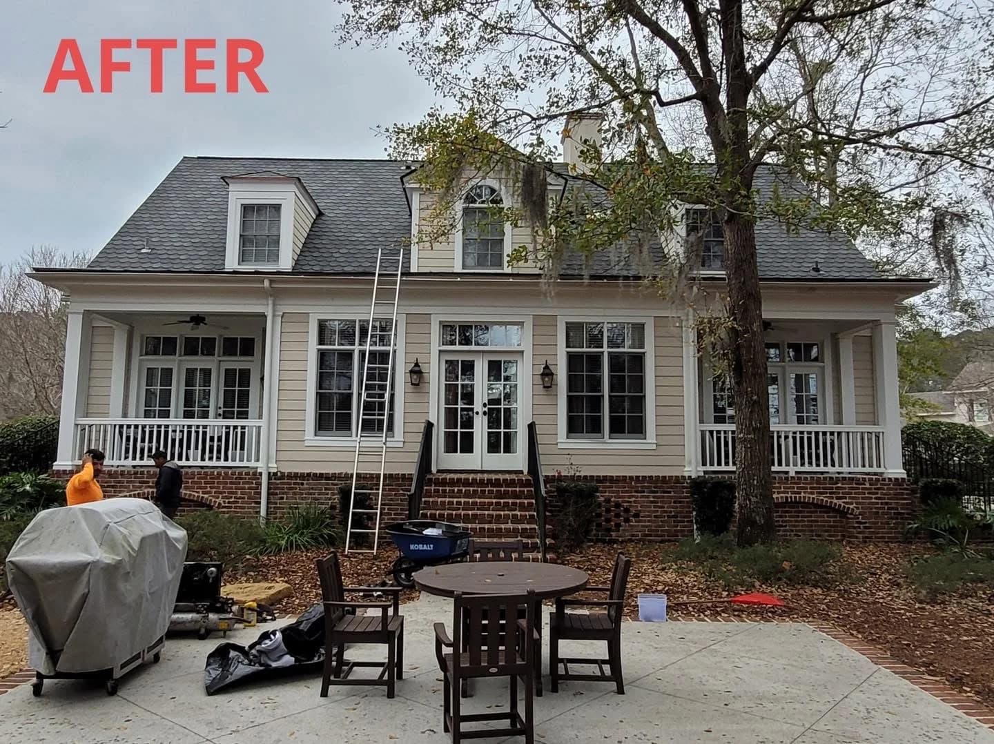After: Full Siding Replacement